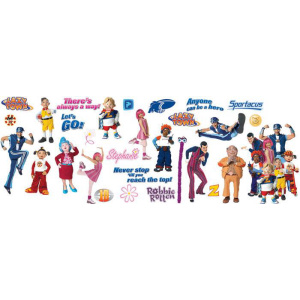 Decorate a room with this great LazyTown adhesive artwork. The perfect finishing touch for a LazyTow