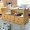 Unbranded Stirling 3 Drawer Coffee Table