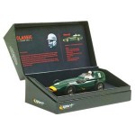 From the Goodwood Scalextric collection this is Stirling Moss` Vanwall as driven in the 1957 German