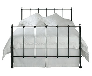 Stock- Original Bedstead Co- The Paris 4ft 6 Double Metal Bed ( Satin Black)