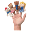 Unbranded Storytime Goldilocks Finger Puppet Set