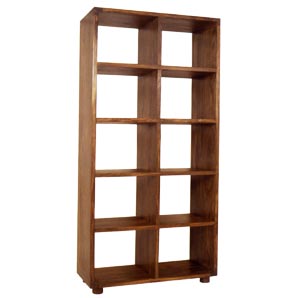 two tone bookcases
