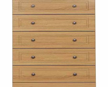 Unbranded Stratford 5 Drawer Chest - Oak Effect