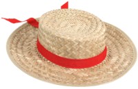 Unbranded Straw Gondoliers Hat
