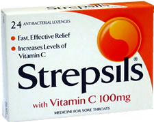 Strepsils with Vitamin C 100mg 24x