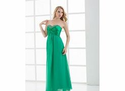 Unbranded Stretch satin Chiffon Ankle-length Sweetheart