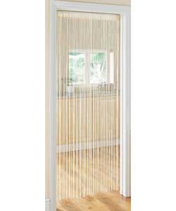 Unbranded String Door Curtain - Natural
