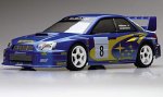 Subaru Impreza WRC 2001 Burns/Reid No.5 Slot Car- Mia-Models.com