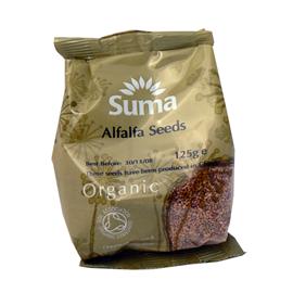Unbranded Suma Organic Alfalfa Seeds - 125g