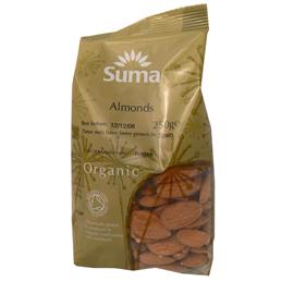 Unbranded Suma Organic Almonds - 250g