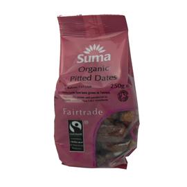 Unbranded Suma Organic Dates - Pitted - 250g