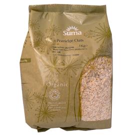 Unbranded Suma Organic Oats - Porridge - 1kg
