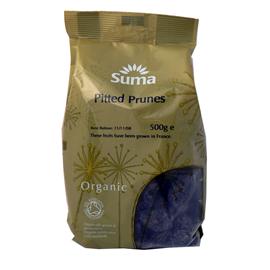 Unbranded Suma Organic Pitted Prunes - 500g