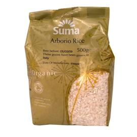 Unbranded Suma Organic Rice - arborio - 500g
