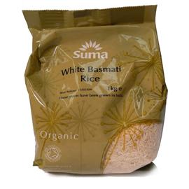 Unbranded Suma Organic Rice - white basmati - 1kg