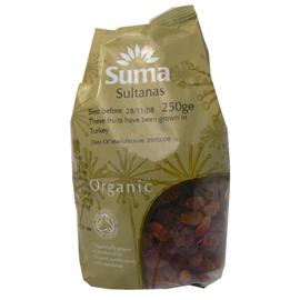 Unbranded Suma Organic Sultanas - 250g