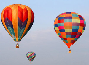 Unbranded Sunrise champagne balloon flight (for two)