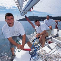 Ideal for beginners and experienced sailors alike, a weekend on the waves