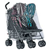 This Supercover Universal Twin Pushchair Rain Cover will fit just about all side by side buggies (no