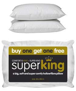 Unbranded Superking Pillow with Pillowcase