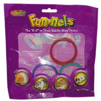 Fun-nel attachment rings are used to connect CritterTrail Fun-nel Tubes directly to each other. Be s