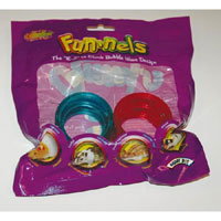 CritterTrail Fun-nel Tubes attach directly to each other and to the inside and outside of your Critt