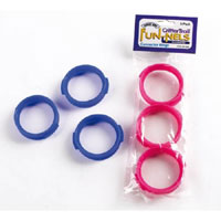 Crittertrail Fun-Nels Connector Rings To Use With Crittertrail Fun-Nels, Shapes And Sizes Are Endles