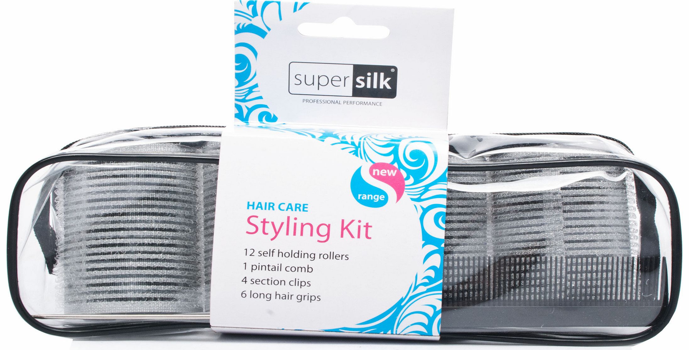 Supersilk Hair Styling Kit comes with a variety of hair styling products that can help you create the look that you desire. With this kit, you can create a salon inspired looks without the salon prices. Treat yourself today to a Supersilk Hair Stylin