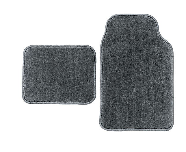 Unbranded Supreme Luxurious Floor Mat Set - Grey
