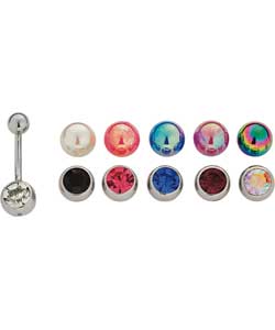 Unbranded Surgical Steel Interchangeable Belly Bar
