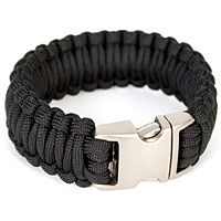 Unbranded Survival Bracelets (Medium - Black)