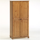Sussex pine 2 door wardrobe furniture