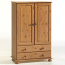 Sussex pine combination wardrobe furniture