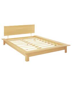 Sutton Beech Double Bedstead - Frame Only