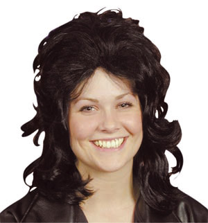 Unbranded Suzie 70s wig, black