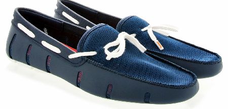 Unbranded Swims Lace Loafer Navy