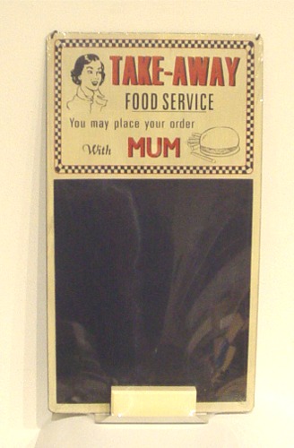 Take Away Food from Mum ~ Antique Style Mini