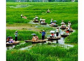 Over 1,000 years ago, Ninh Binh was the capital city of Vietnam and the tranquil paddy fields and incredible landscape make it a fascinating place to visit today. Here you will see spectacular limestone karts jut out of the green paddy fields, which 