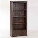 Tampica dark wood bookcase furniture