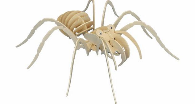 Unbranded Tarantula - Woodcraft Construction Kit- Quay