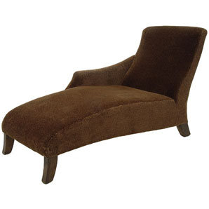 Tate Chaise Chair- Left Arm Rest- Ocelot Humbug
