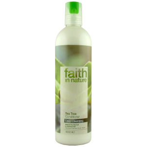 This tea tree conditioner, by Faith in Nature, uses tea tree oil combined with orange and lime oils 