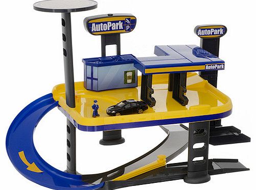 Make a pit stop at the Teamsterz Fuel Station. Fill your car up at the petrol pumps and donandrsquo;t forget to press the button on the sign for realistic motor sound effects. This playset comes with a winch lift to take your car to the top, and a sl