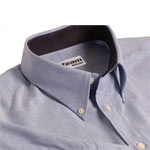 Unbranded Teamwear Oxford Shirt s/slv Light Blue