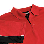 Unbranded Teamwear Touring Polo Red/Black
