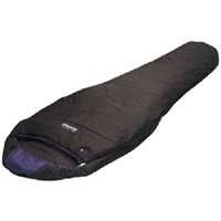 Unbranded Teclite 1100 Sleeping Bag Black and Purple