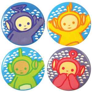 August Deal of the Month WAS 2.99 Teletubby Badges are part of a cool new cute and kitch teletubby g