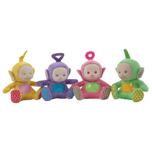 WAS 3.99 Choose from Tinky Winky Dipsy Laa-Laa or Po Plush keyrings in funky contrasting colours Dim