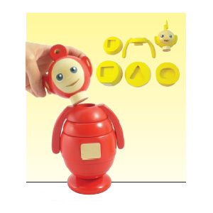 Unbranded Teletubbies-Wooden Stacking Teletubbies