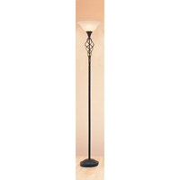 Modern uplighter with gothic inspired detail, Idea